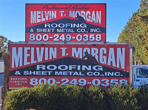 melvin t morgan roofing & sheet metal co inc|Lynchburg, VA Roofing .